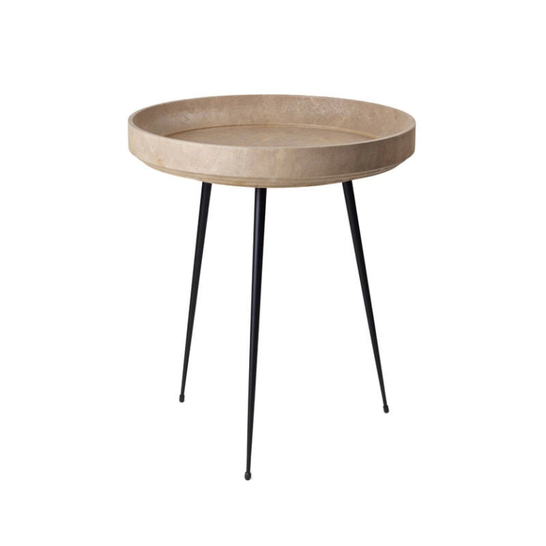 Table d'appoint guéridon BOWL WASTE Coffee waste Light MATER