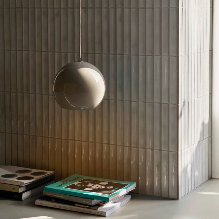 Suspension TOPAN VP6 Beige gris AND TRADITION