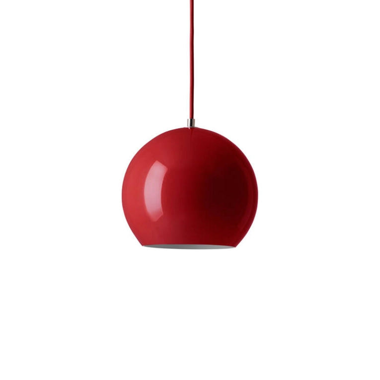 Suspension TOPAN VP6 Rouge vermillon AND TRADITION