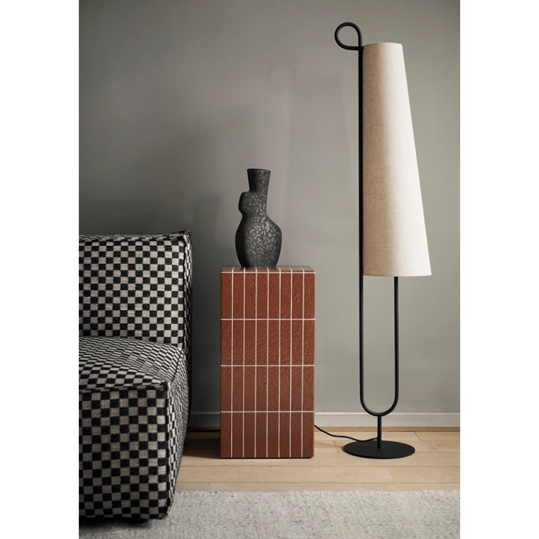 Lampadaire ANCORA Lin naturel  FERM LIVING
