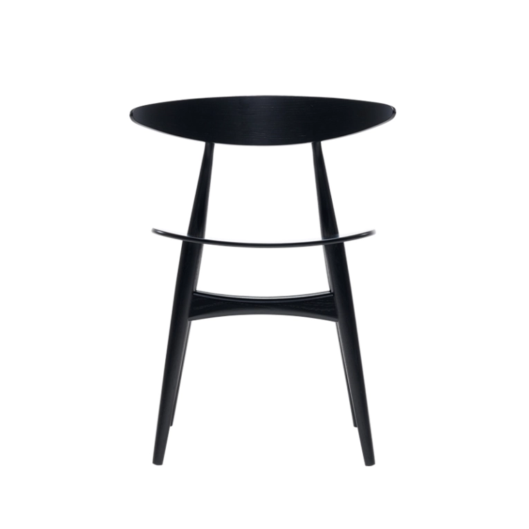 Chaise CH33T Hêtre noir CARL HANSEN