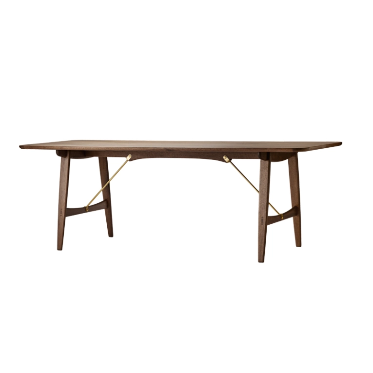 Table BM1160 HUNTING Noyer huilé CARL HANSEN