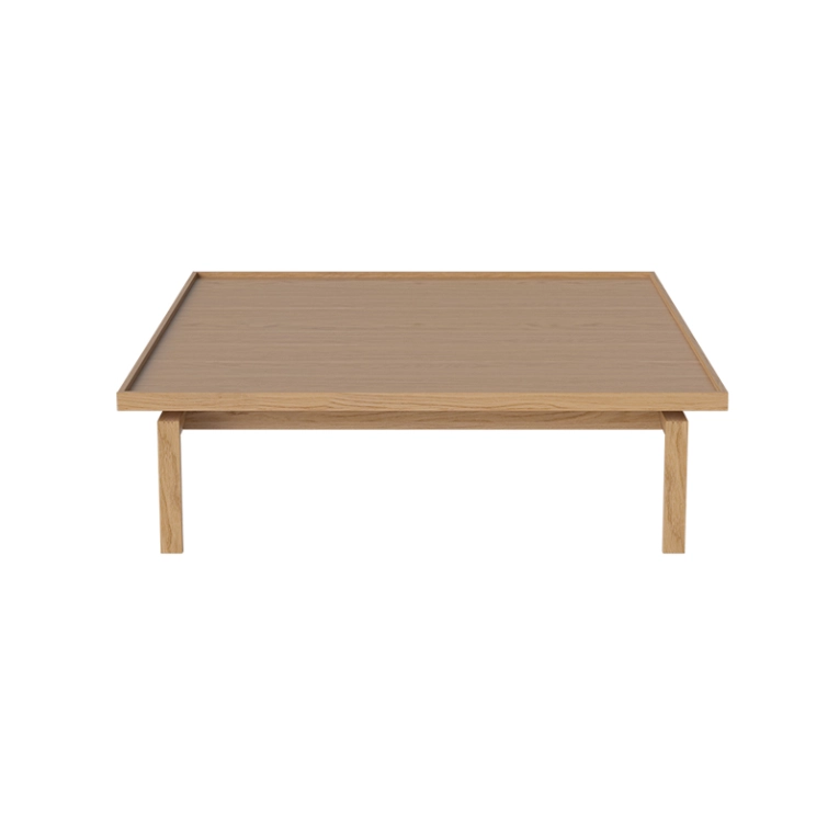 Table basse ELTON 96x96 Chêne huilé BOLIA