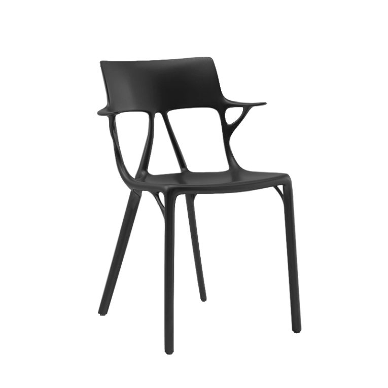 Chaise A.I. Noir KARTELL