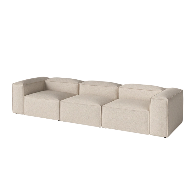 Canapé COSIMA L 330 - 3 modules profondeur 100 Monza beige BOLIA