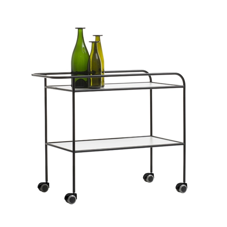 Desserte STEEL PIPE DRINK TROLLEY CAPPELLINI