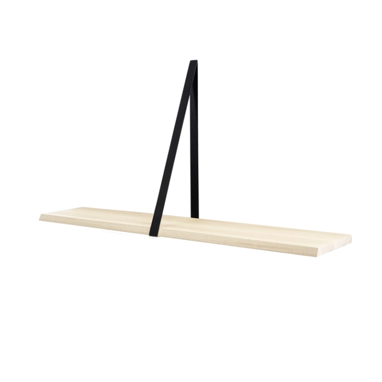 Etagère T-SQUARE support noir Chêne COEDITION