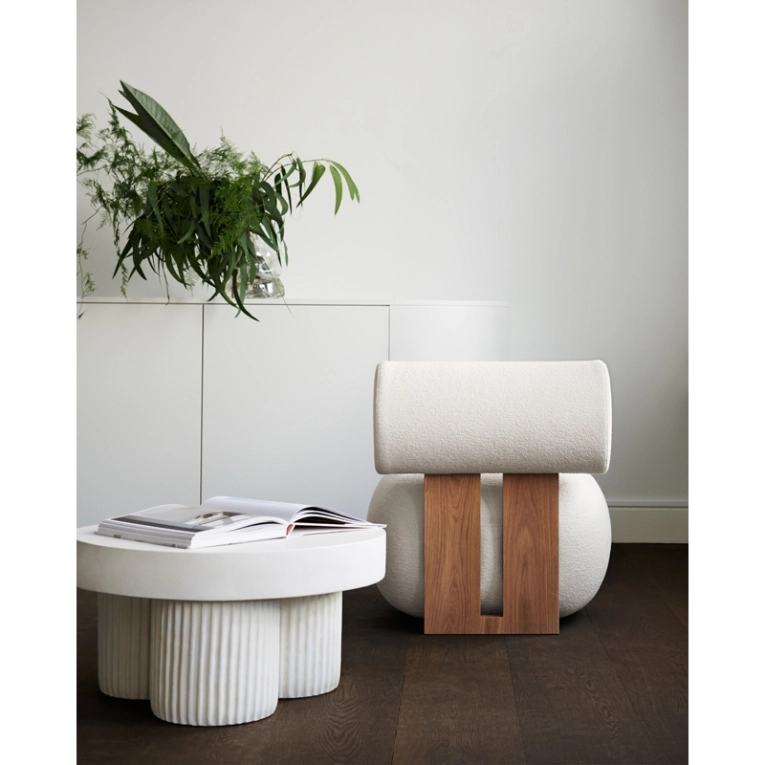 Table basse GEAR low Craie NORR11