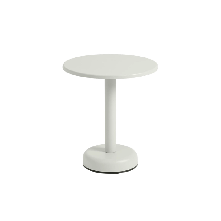 Table basse extérieur Table basse LINEAR STEEL Ø 42 Gris MUUTO
