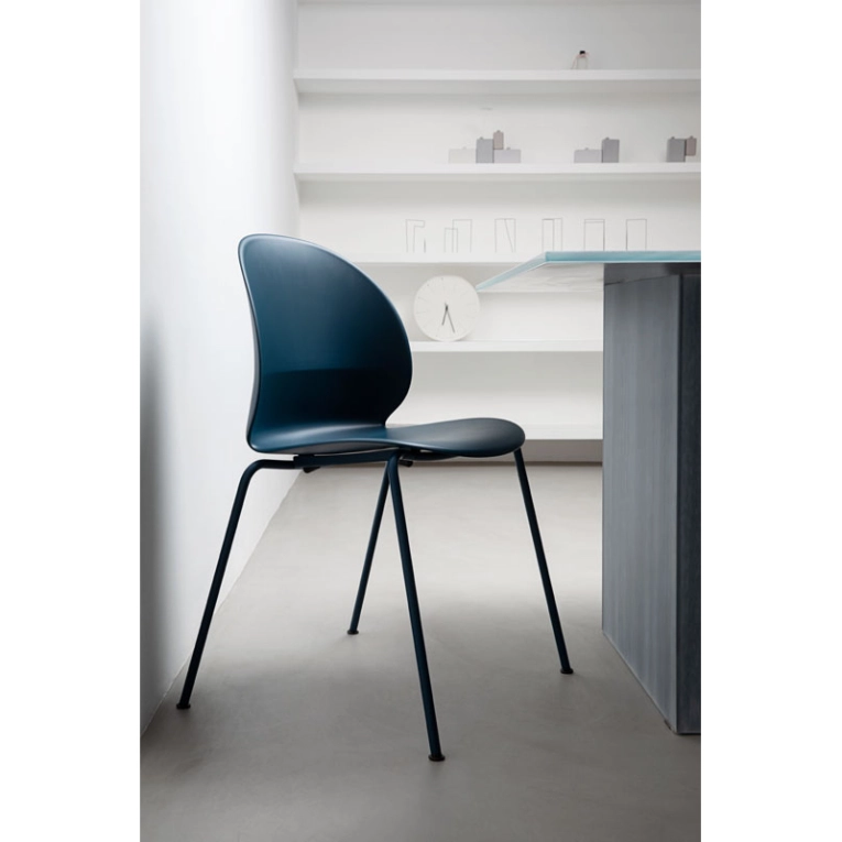 Chaise N02 RECYCLE 4 pieds Gris FRITZ HANSEN