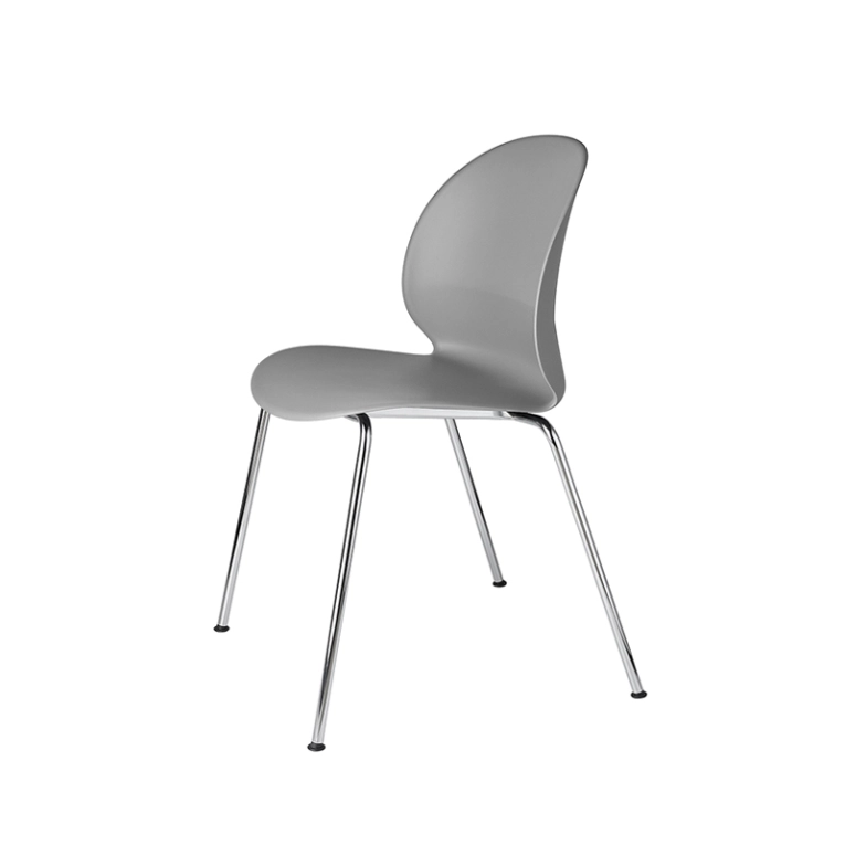Chaise N02 RECYCLE 4 pieds Gris FRITZ HANSEN