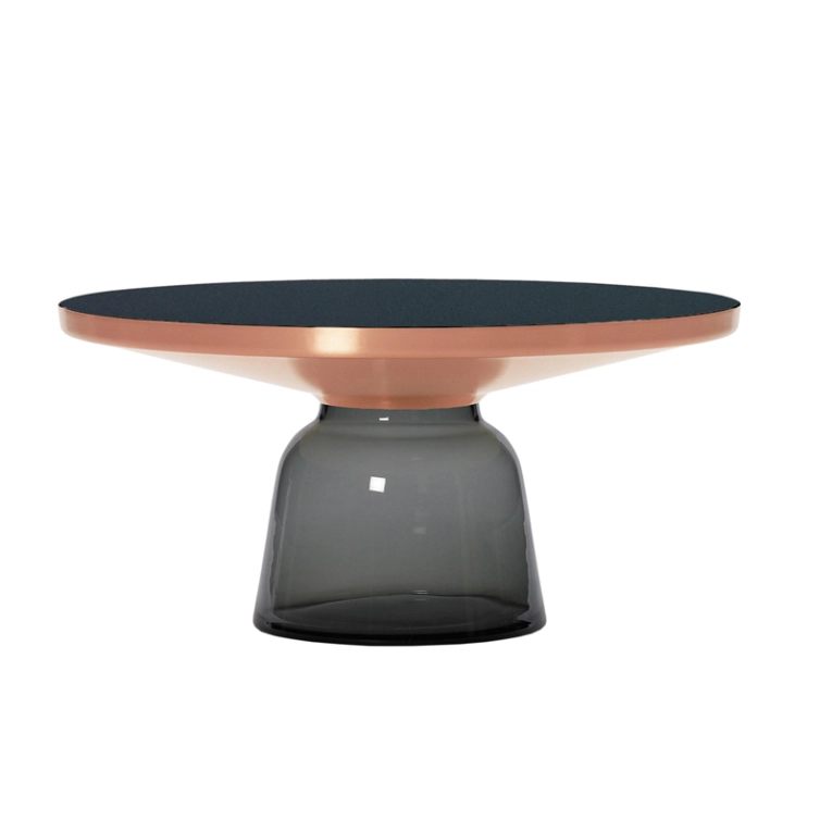 Table basse BELL COFFEE COPPER Gris quartz CLASSICON