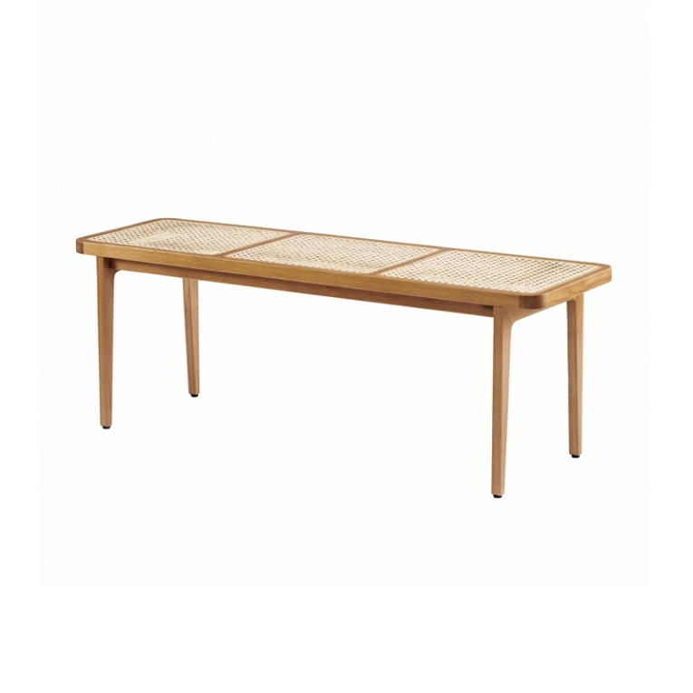 Banc LE ROI Chêne naturel NORR11