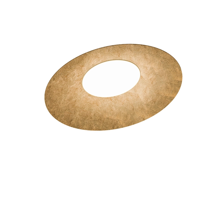 Plafonnier KATE Feuille d'or KDLN