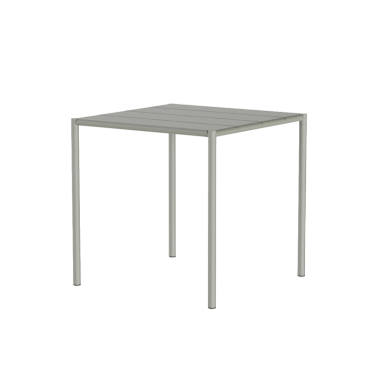 Table extérieur Table SINE 75,5x75,5 Gris NINE