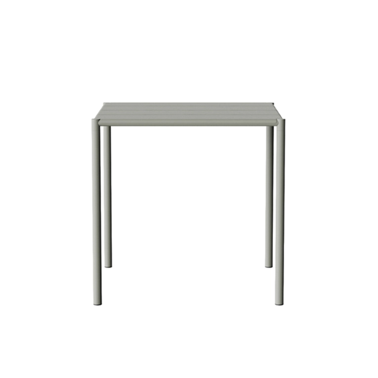Table extérieur Table SINE 75,5x75,5 Gris NINE