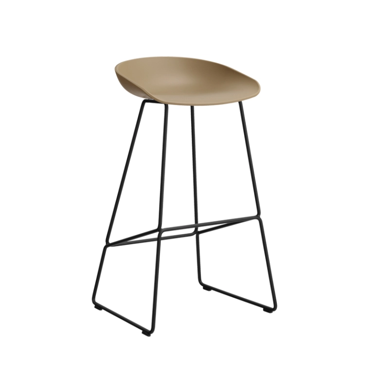 Tabouret haut ABOUT A STOOL AAS 38 H75 Khaki HAY