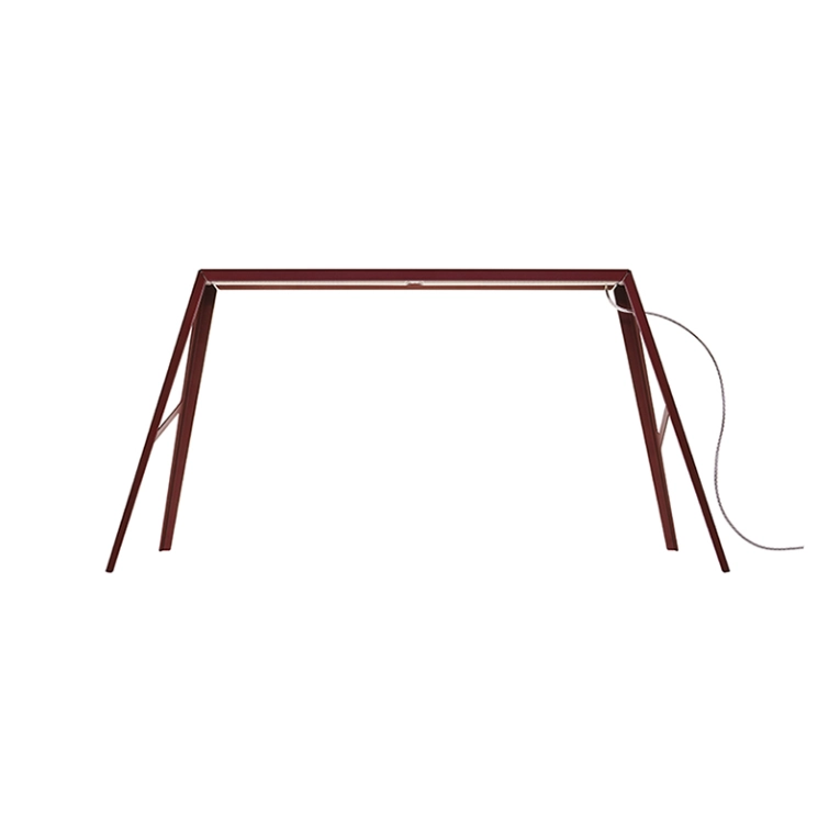 Lampe à poser BRIDGE 1 Rouge foncé FOSCARINI