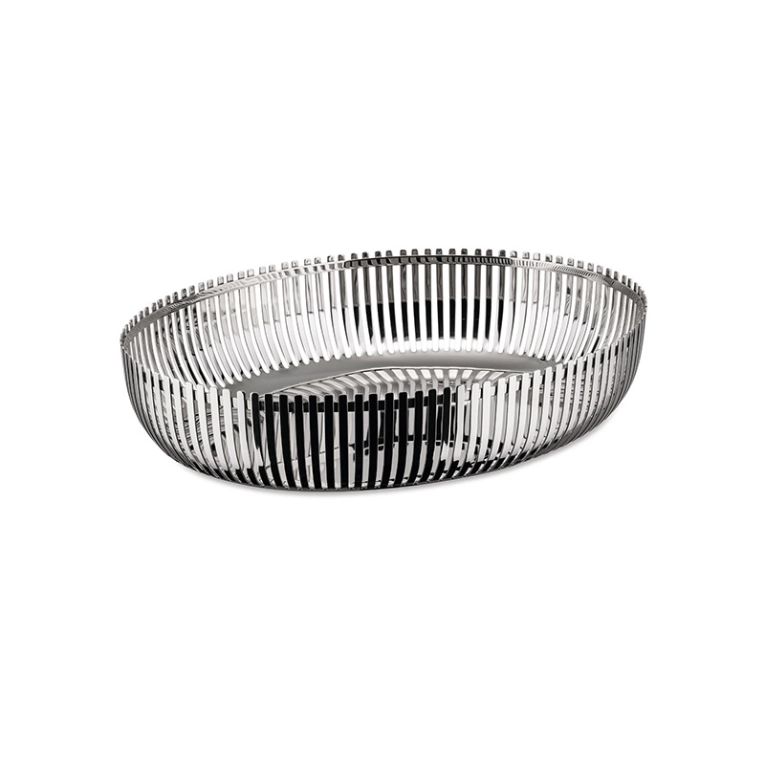 Centre de table & corbeille Corbeille ovale PCH06/26 Inox ALESSI