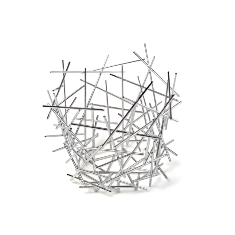 Centre de table & corbeille Corbeille à agrumes BLOW UP Inox ALESSI