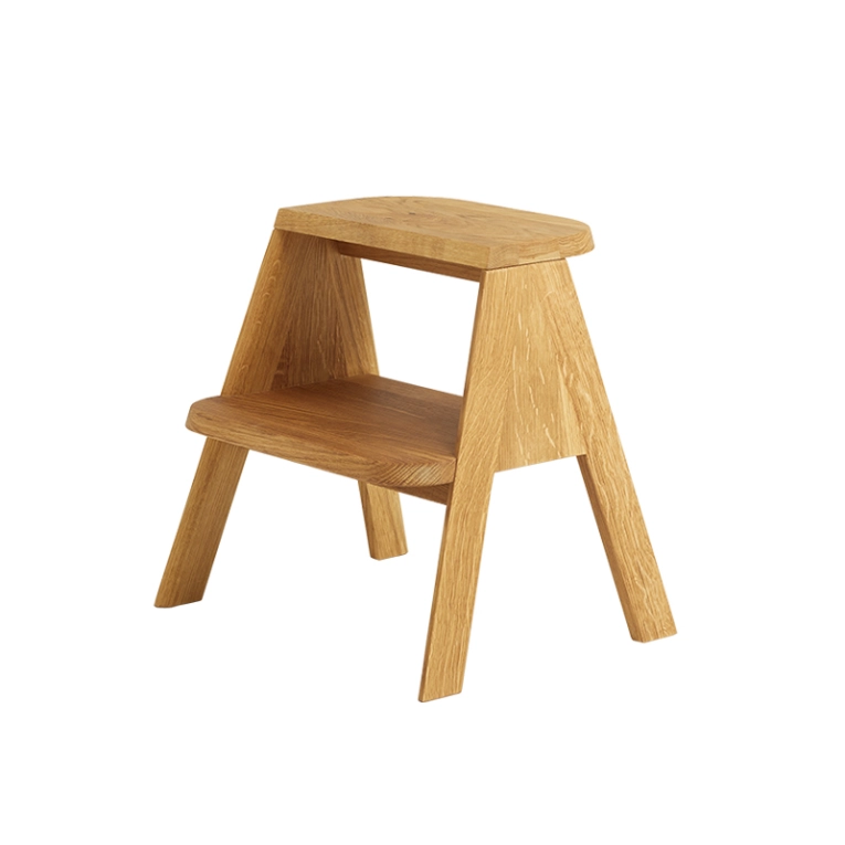 Objet pratique Escabeau BUTLER Chêne huilé HAY