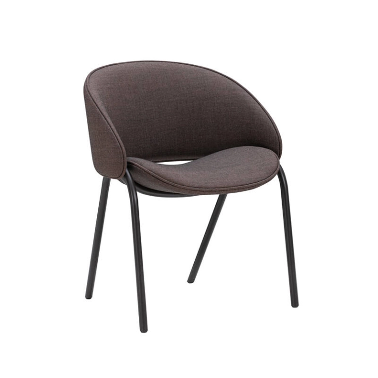 Chaise FOLIUM Remix 356/ pieds marron WENDELBO