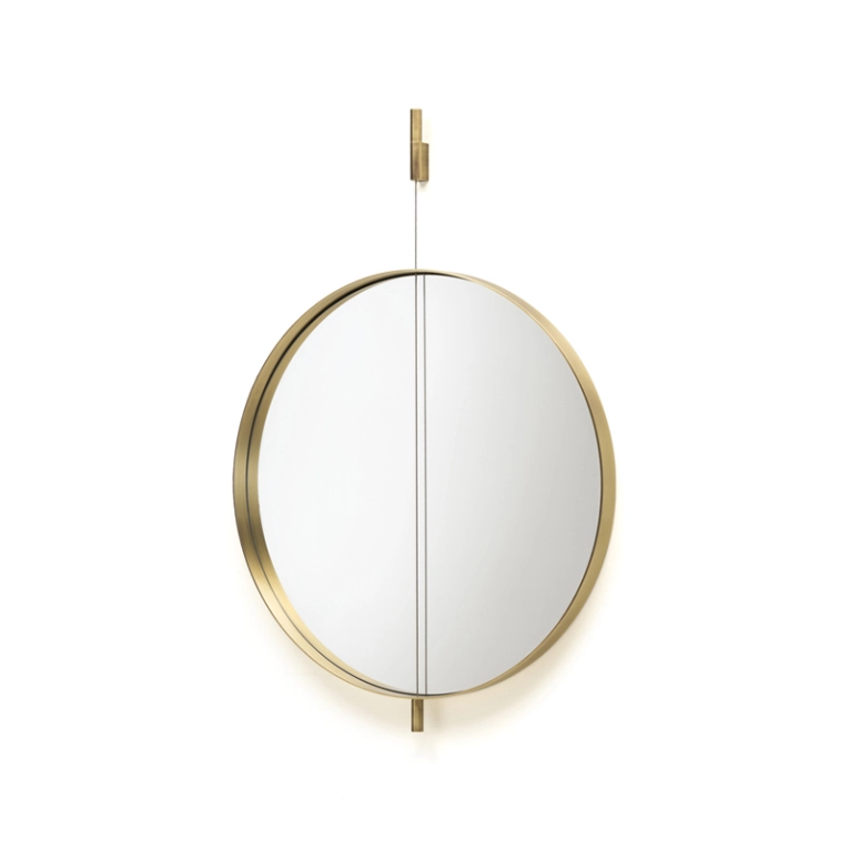 Miroir Miroir GALILEO Bronzé LIVING DIVANI