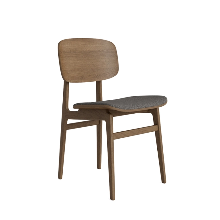 Chaise NY11 tissu Hallingdal 368/ chêne fumé clair NORR11
