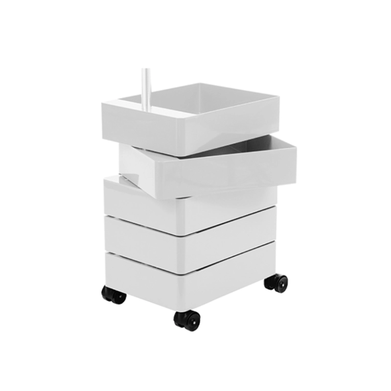 Meuble de rangement 360° Gris clair MAGIS