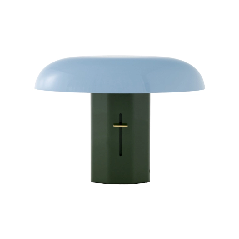 Lampe à poser MONTERA JH42 Bleu ciel / Vert forêt AND TRADITION