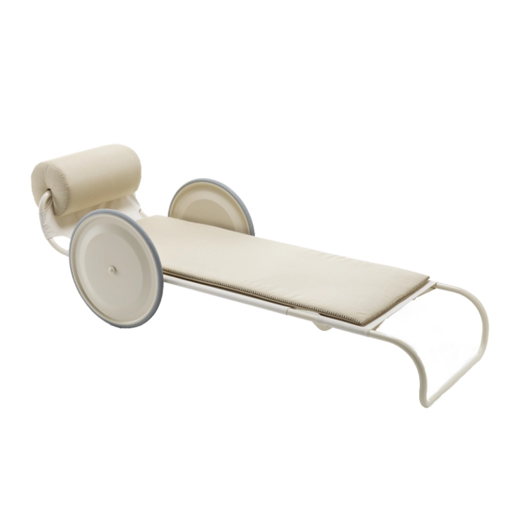 Bain de soleil, chaise longue et hamac Bain de soleil LOCUS SOLUS 1964 Beige RAL 1013 JACQUEMUS & EXTETA