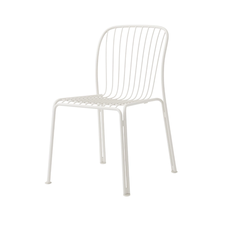 Chaise extérieur Chaise THORVALD SC94 Ivoire AND TRADITION