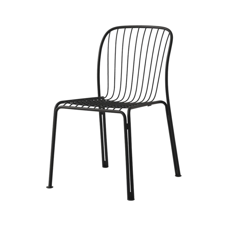 Chaise extérieur Chaise THORVALD SC94 Noir AND TRADITION