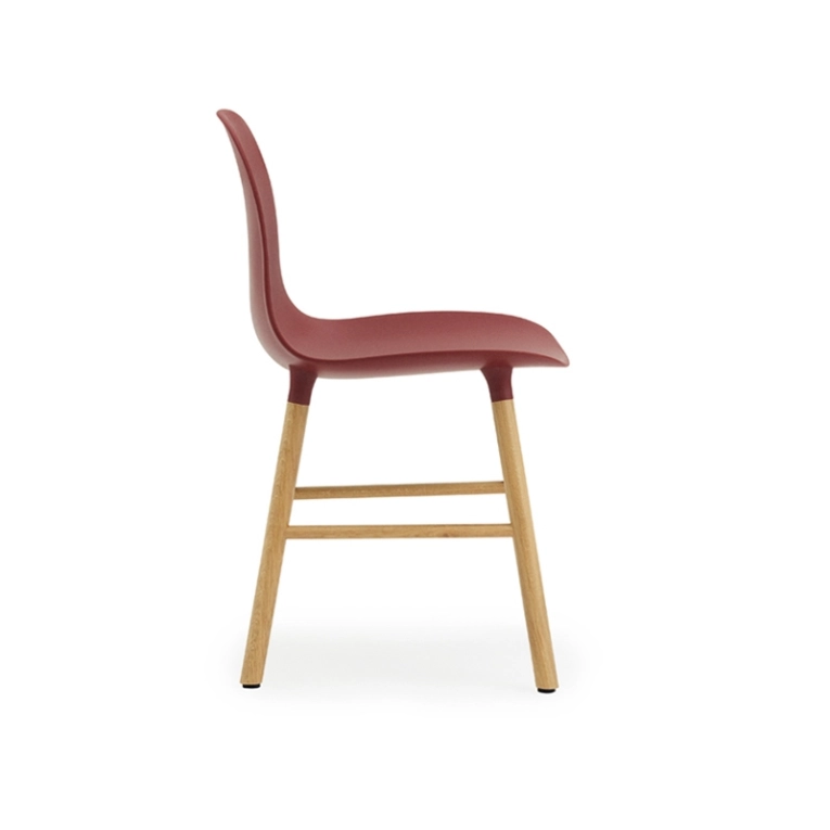 Chaise FORM CHAIR Rouge Normann Copenhagen