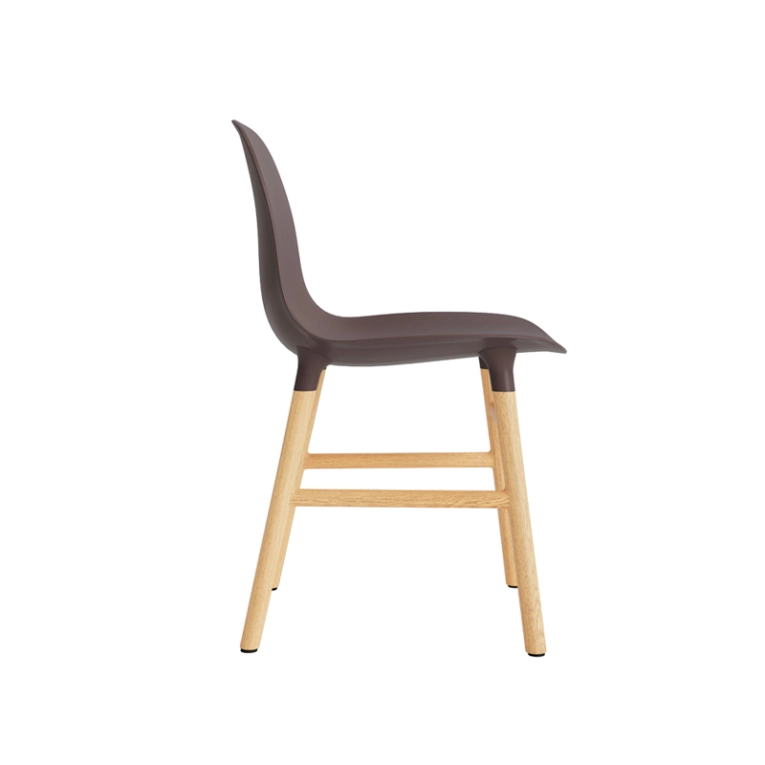 Chaise FORM CHAIR Marron Normann Copenhagen