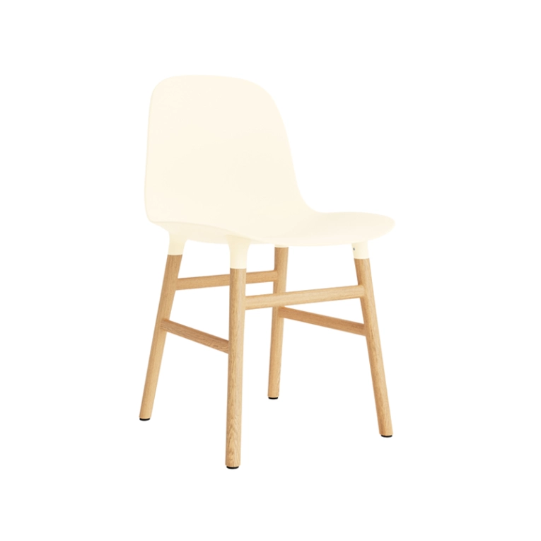 Chaise FORM CHAIR Crème Normann Copenhagen