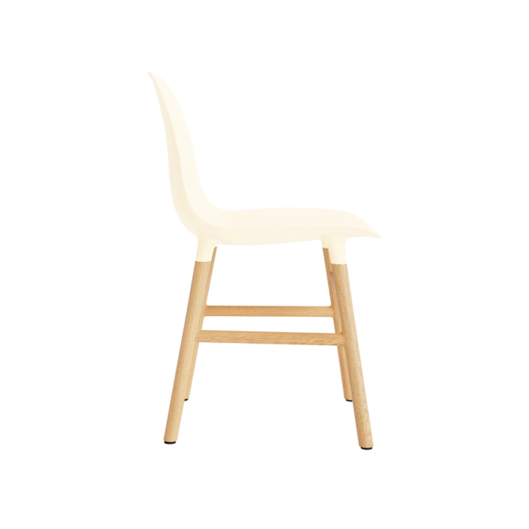 Chaise FORM CHAIR Crème Normann Copenhagen