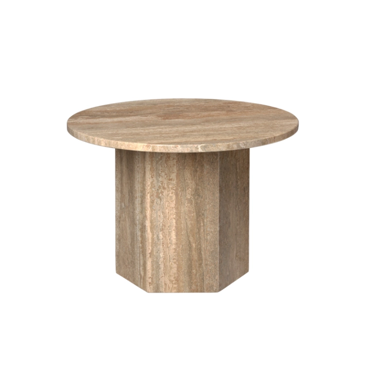 Table basse EPIC COFFEE Taupe chaud GUBI