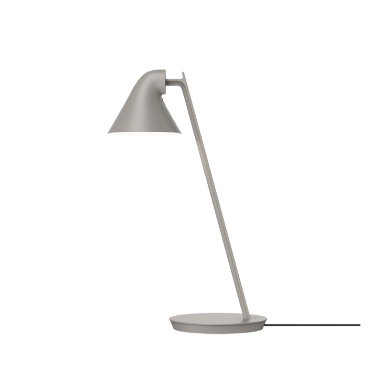 Lampe à poser NJP MINI Gris aluminium clair LOUIS POULSEN