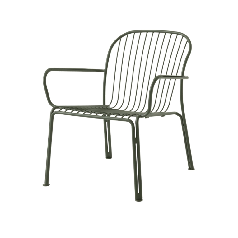 Fauteuil extérieur Fauteuil THORVALD SC101 Vert bronze AND TRADITION