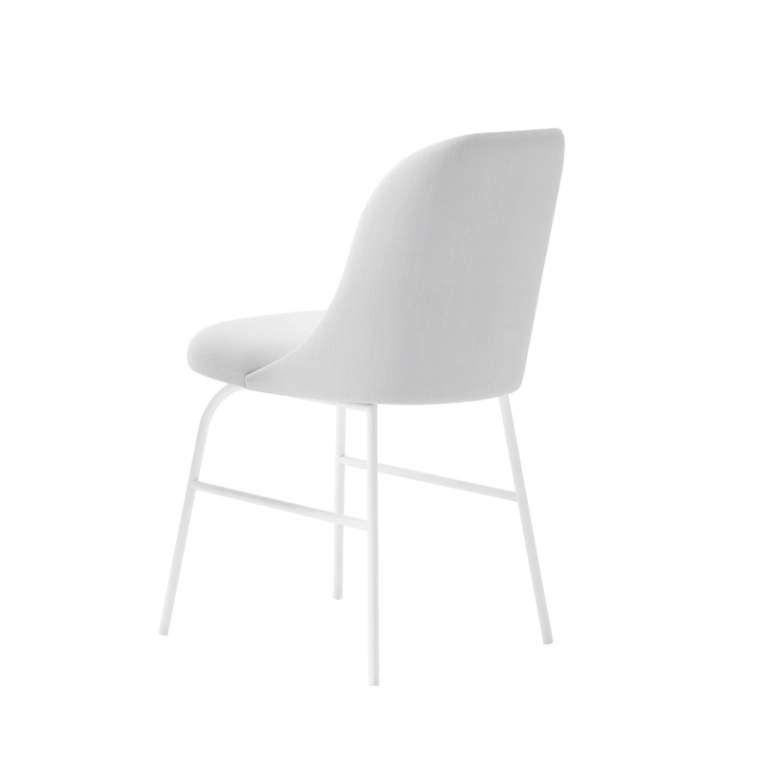 Chaise ALETA Blanc 8032 / Blanc VICCARBE