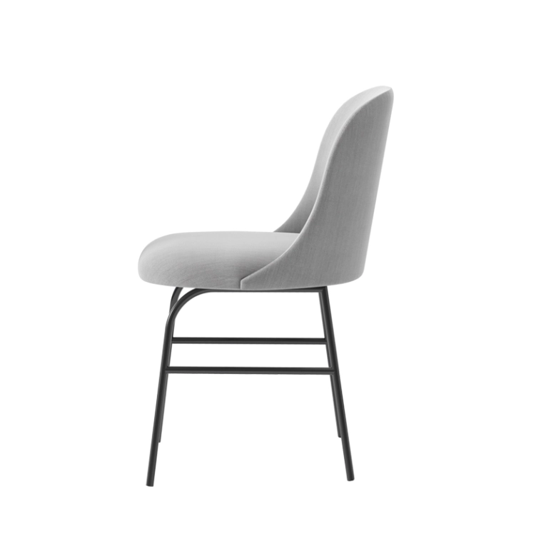 Chaise ALETA Dolphin 180 / Noir VICCARBE