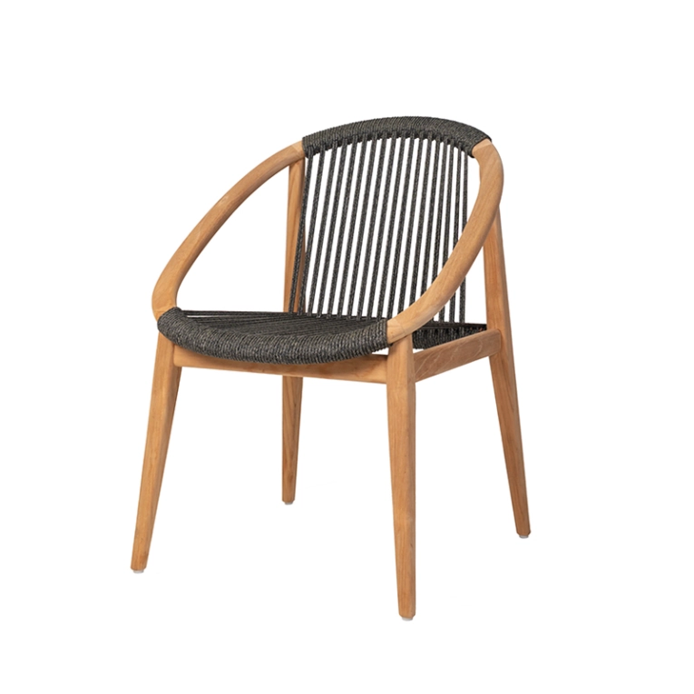 Chaise extérieur Chaise FRIDA Anthracite VINCENT SHEPPARD