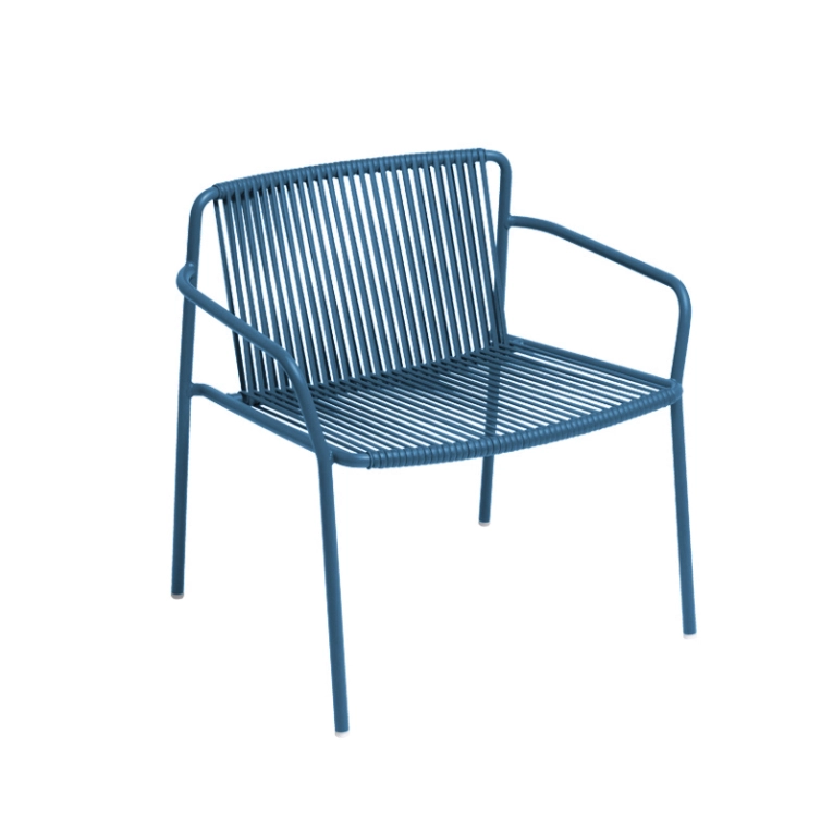 Fauteuil extérieur TRIBECA 3669 Bleu PEDRALI