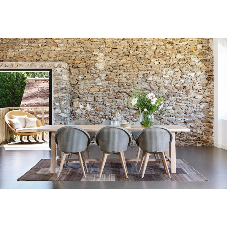 Chaise JACK Base chêne Gris quartz VINCENT SHEPPARD