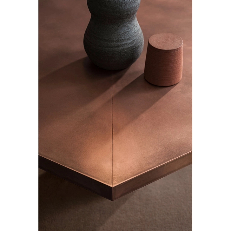 Table JUPITER L 160 Cuivre antique BAXTER MADE IN ITALY