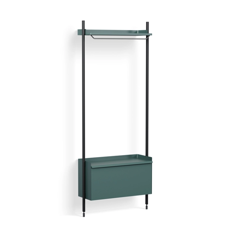 Meuble de rangement PIER SYSTEM 1001 Bleu/ noir HAY