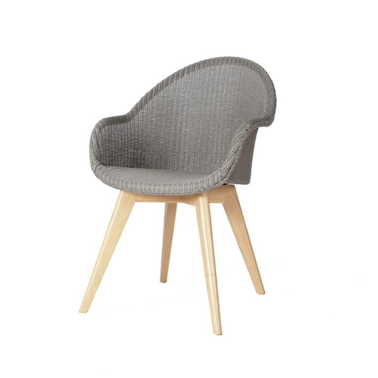 Chaise AVRIL Gris quartz VINCENT SHEPPARD