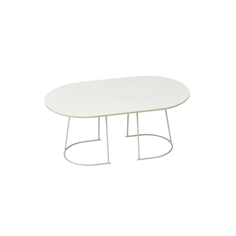 Table basse AIRY medium Blanc cassé MUUTO