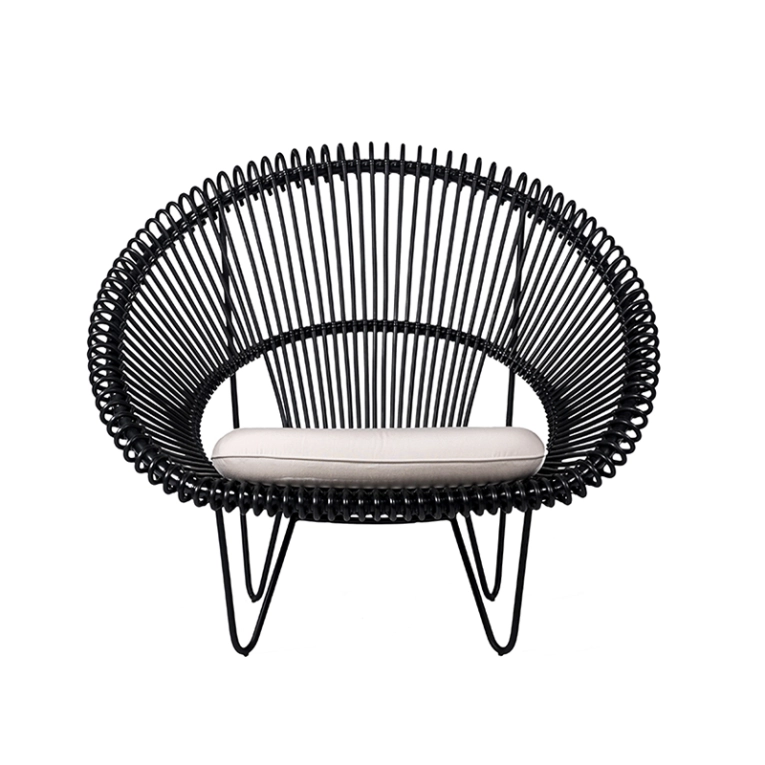 Fauteuil extérieur Fauteuil ROY COCOON Noir VINCENT SHEPPARD